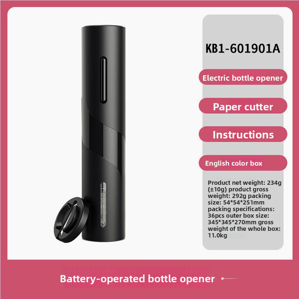 Electric wine bottle opener