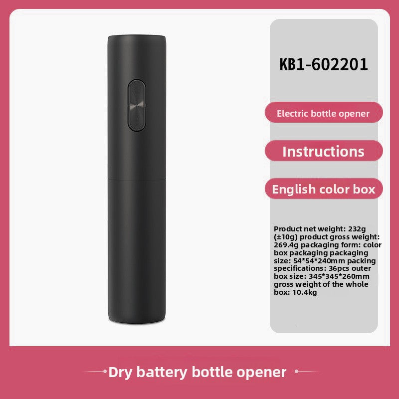 Electric wine bottle opener