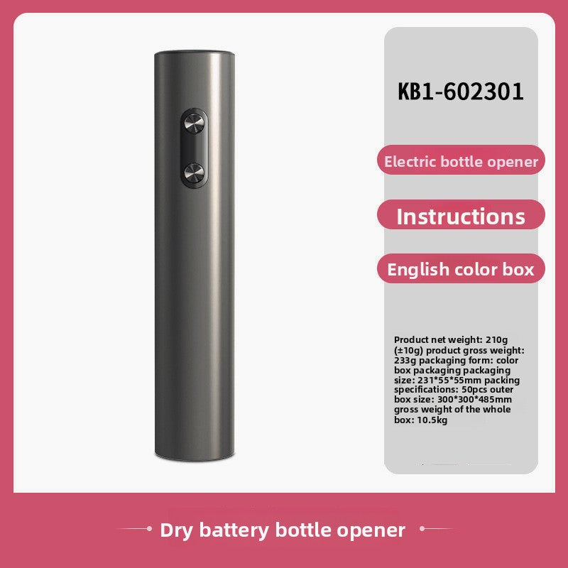 Electric wine bottle opener