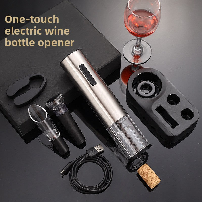 Electric wine bottle opener