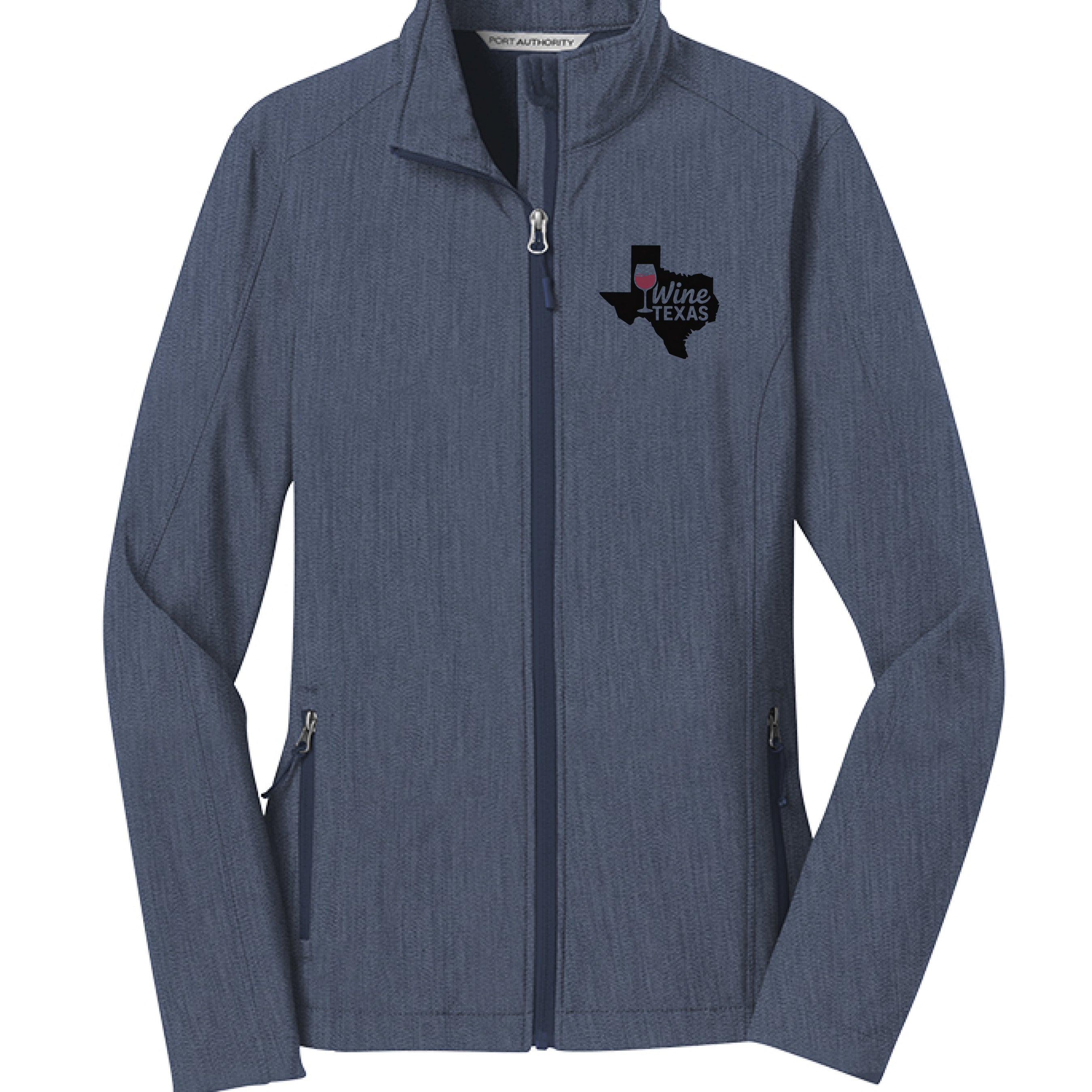 Navy Heather - FRONT